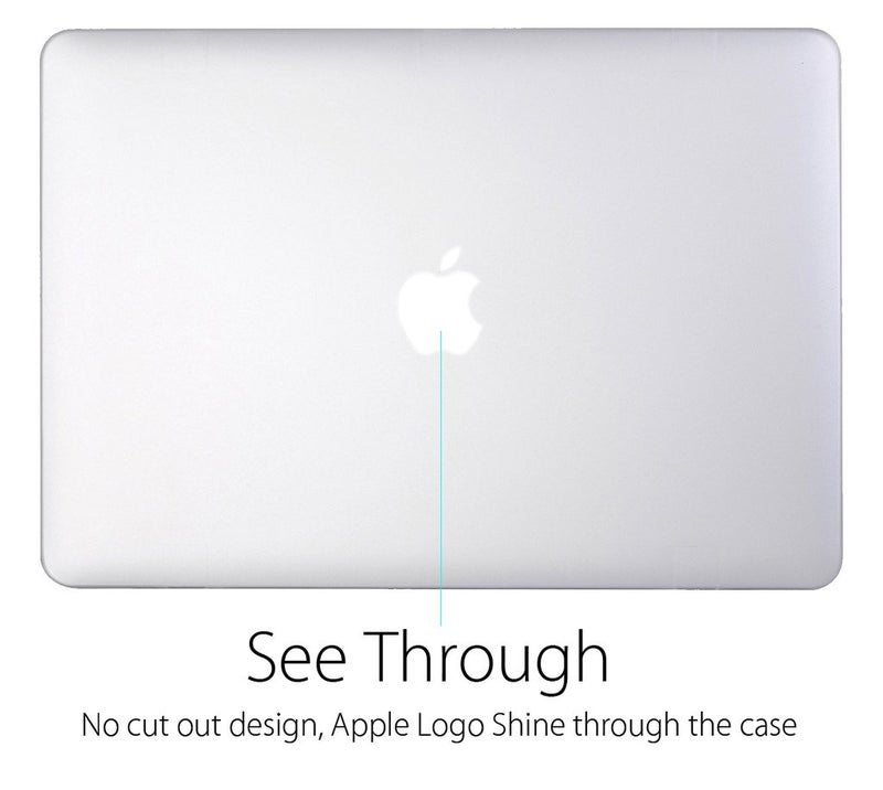 UESWILL Compatible with Smooth Matte Hard Shell Case Cover for MacBook Air 11 inch (Model A1370 / A1465), Clear - Image 3